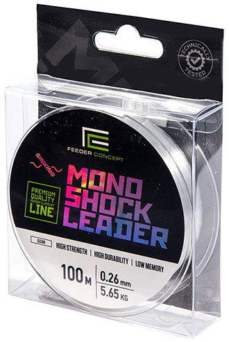 leska MONO SHOCK LEADER Clear