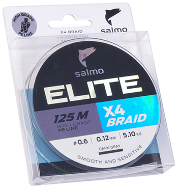 shnur ELITE x4 BRAID DarkGray