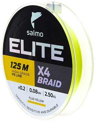 shnur ELITE x4 BRAID Fluo Yellow