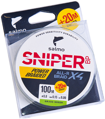 shnur SNIPER ALL-R Braid X4 GrassGreen