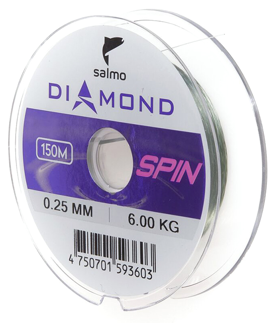 Леска DIAMOND Spin (Salmo), 150м, 0.25мм