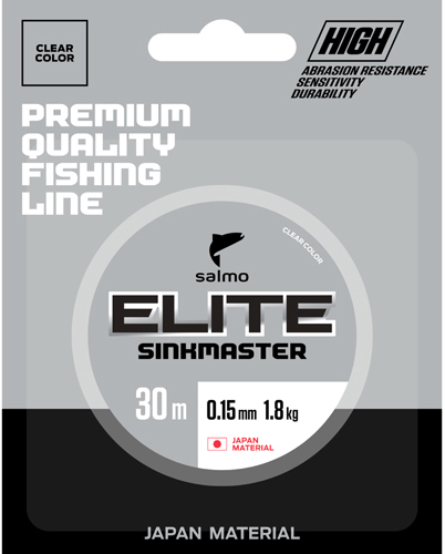 Леска Elite SINKMASTER (Salmo), 30м, 0.08мм