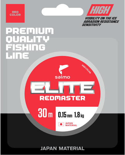 Леска Elite REDMASTER (Salmo), 30м, 0.15мм
