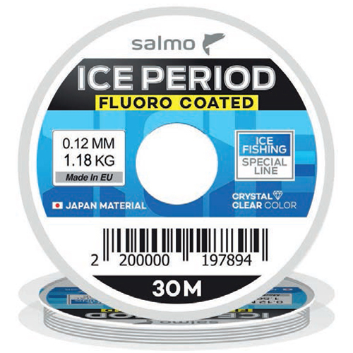 Леска Ice PERIOD Fluoro Coated (Salmo), 30м, 0.08мм