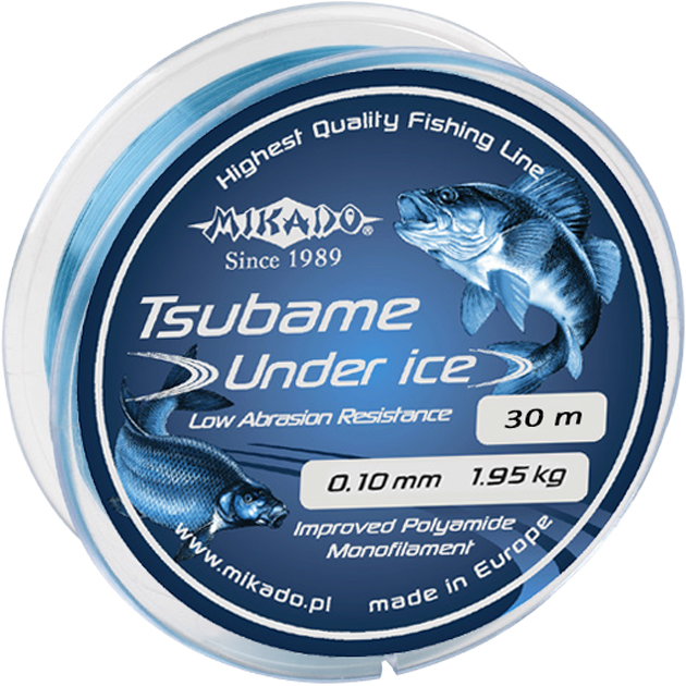 Леска TSUBAME Under Ice (Mikado), 30м, 0.10мм