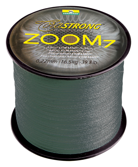 Шнур CORASTRONG Zoom7 (Cormoran), 1м, 0.24мм
