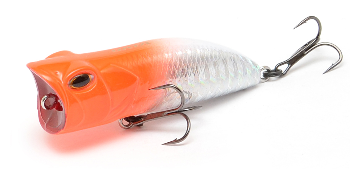 Поппер БЭНГ "красная голова" (Олта), 6.2см, 9.3г, поверхностный