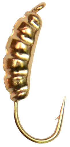 Мормышка вольфрам. "Опарыш" с ушком, 3мм