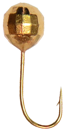 Мормышка вольфрам. "Шарик Диско" с отверстием, 3мм