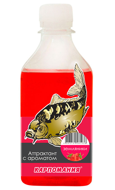 Аттрактант (Карпомания), аромат земляника, 250мл