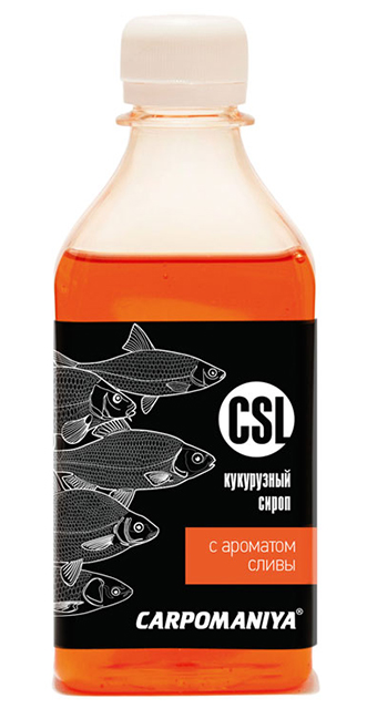 CSL кукурузный сироп (Карпомания), аромат слива, 250мл