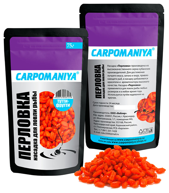 Перловка (Карпомания), аромат тутти-фрутти, 75г