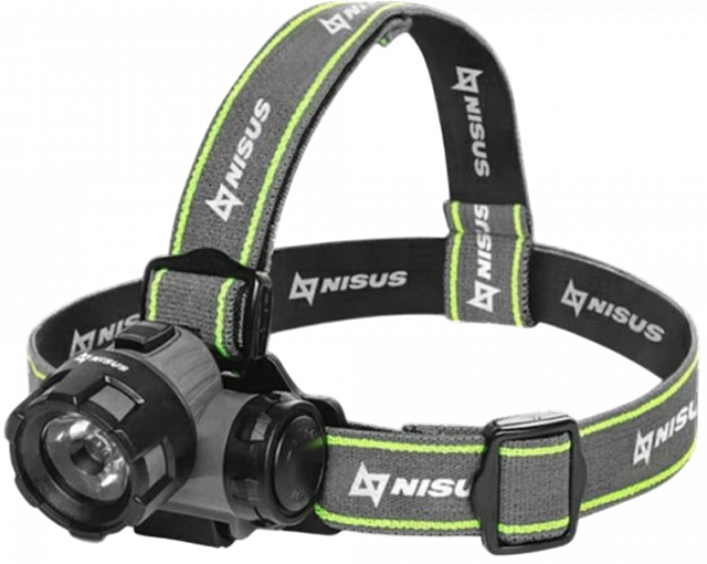 Фонарь налобный (Nisus)